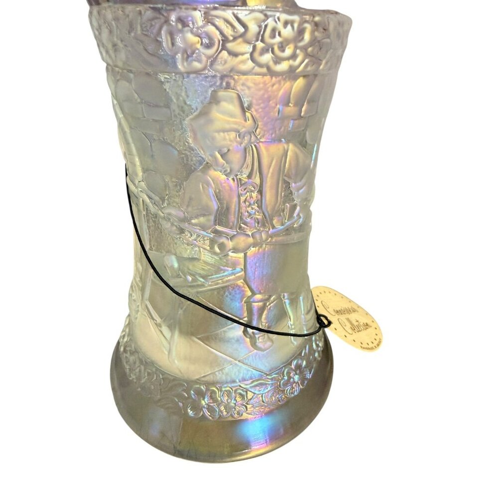 Fenton Carnival Glass Blacksmith glass blower Mug Tankard 29/1500 Ltd Ed - Picture 16 of 16